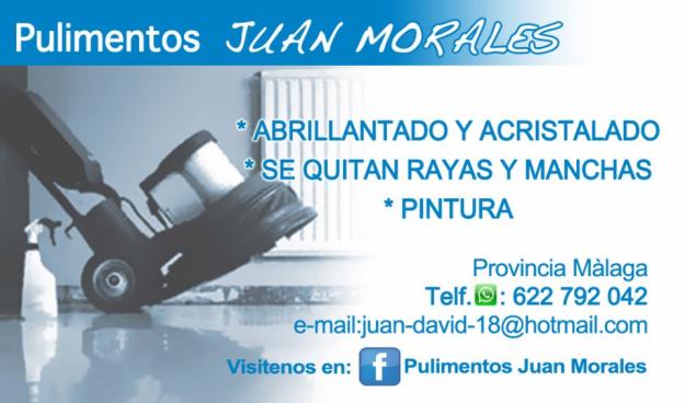 Abrillantado y pulido juan morales