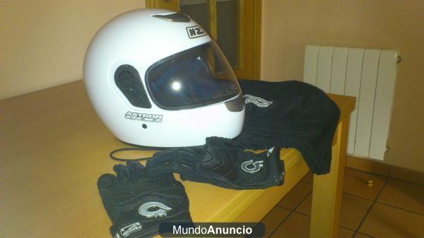 casco moto NZI ASTROM600 XL blanco