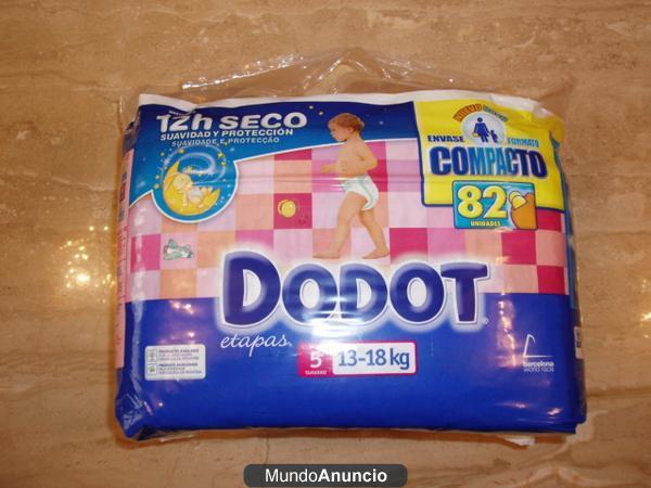 DODOT etapas talla 5, 82 pañales