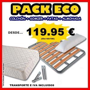 COLCHONALIA - Colchones de calidad - Pack ECO