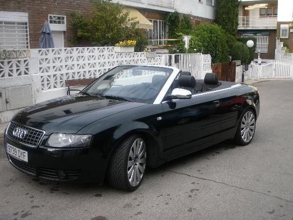 AUDI A4 3.0 CABRIO V6 220CV IMPECABLE por solo 17.900