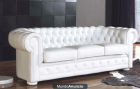 VENDO SOFA NUEVO: TIPO CHESTER COLOR BLANCO - mejor precio | unprecio.es