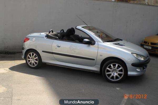 se vende peugeot 206 c.c