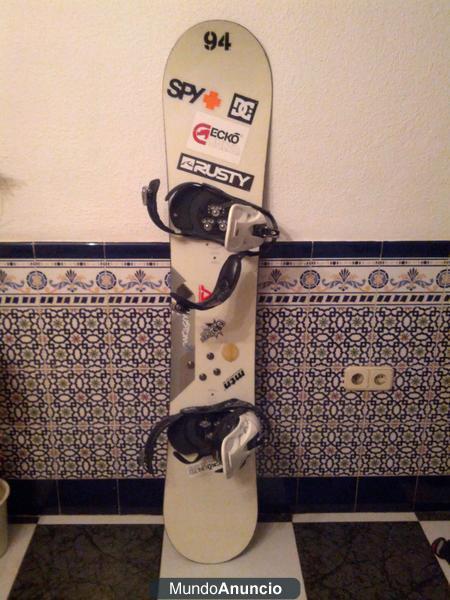 vendo tabla snow burton