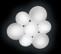 Vibia Puk plafón de 7 fluorescente - iLamparas.com