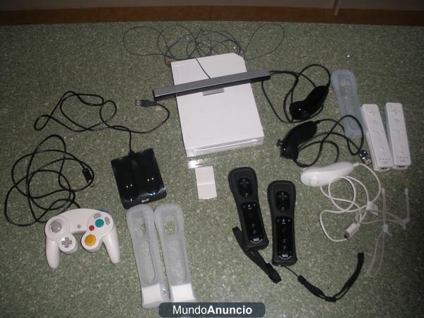 WII CON ACCESORIOS