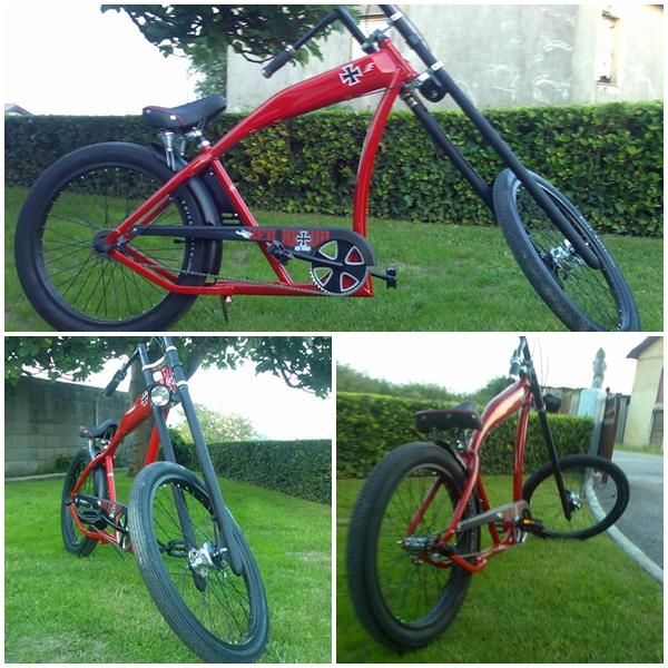 Bicicleta Red Baron Chopper