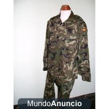 Uniforme militar del ejercito español de campaña