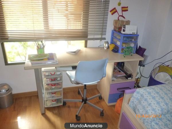 DORMITORIO LITERA Y ESCRITORIO