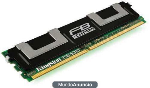 Kingston Valueram - Memoria - 2 Gb - Dimm De 240 Espigas - Ddr2 - 667 Mhz / Pc2-5300 - Cl5 - 1.8 V - Registrado - Ecc