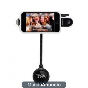 Radio TuneBase Fm Belkin para Iphone e Ipod con manos libres y cargador