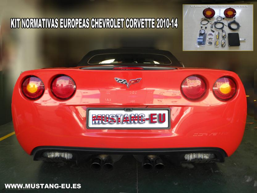 Chevrolet corvette europeo adecuacion y homologacion