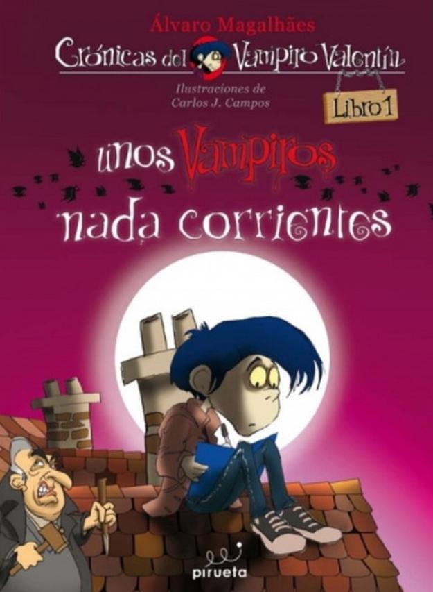 Libro infantil Cronicas del vampiro Valentin 1 de Alvaro Magalhaes