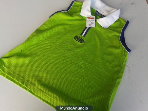 ropa deportiva:conjuntos de niño, camisetas de deporte, petos deportivos...a solo 1 euro la unidad