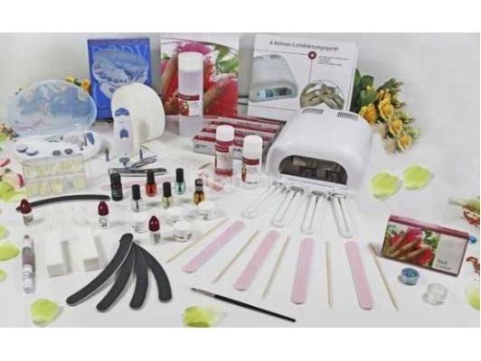 uñas de gel kit completo a estrenar con torno y lampara uv