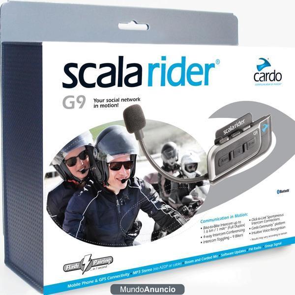 INTERCOMUNICADOR CARDO SCALA RIDER G9