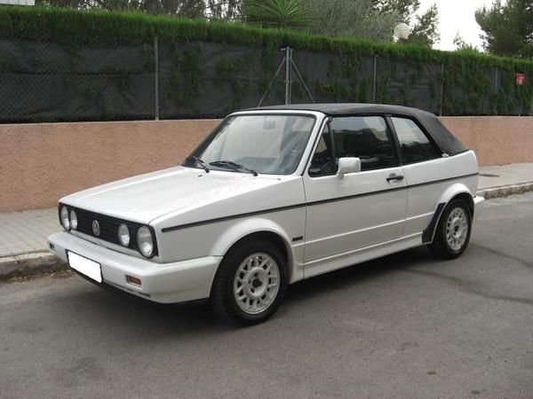 volkswagen golf I cabrio 1.8 gti karman