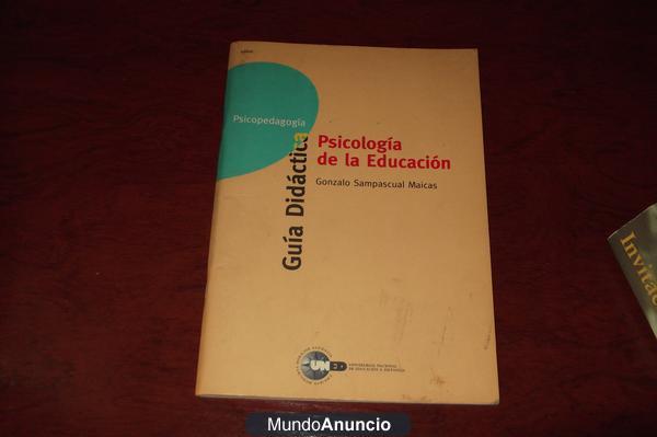 PSICOLOGIA DE LA EDUCACION