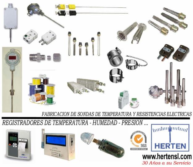 FABRICACION DE SONDAS DE TEMPERATURA - TERMOPARES Y RESISTENCIAS ELECTRICAS HERTEN S.L.