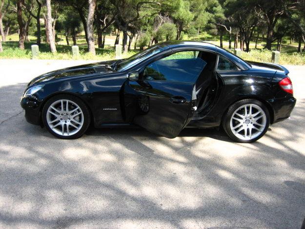 slk 200 kompresor negro metalizado automatico año 2007 siempre en garage por 40000€ negoci