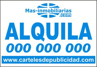 Carteles de Se Alquila para Inmobiliarias