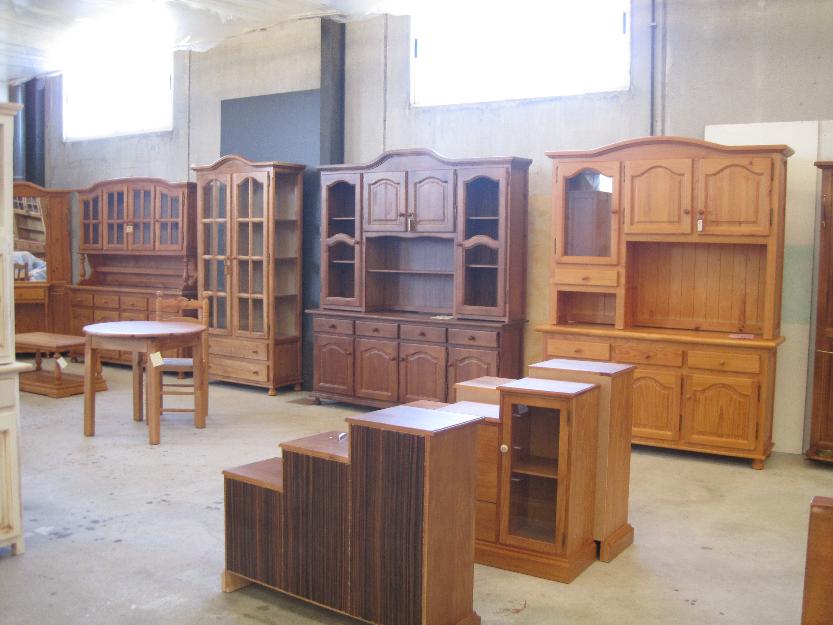 Saldamos muebles de almacén y restos