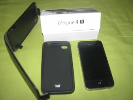 2 iphones 4S 16Go de color blanco y negro