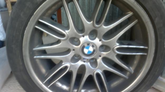 4 NEUMATICOS OUTSIDE 245/ 40 Y 4 LLANTAS BMW