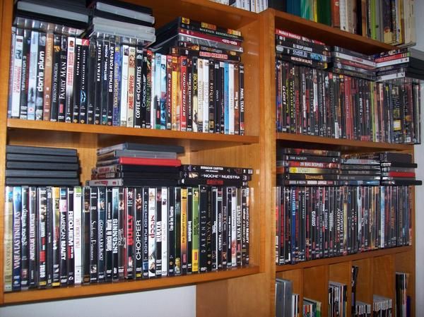 Colección de peliculas en DVD