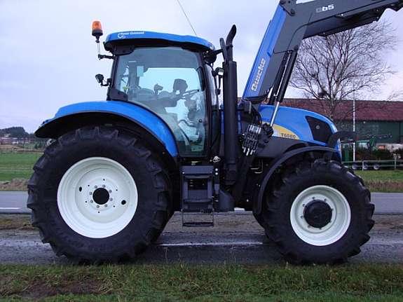 New Holland T6080 PC 50 K Q65 2010, kr. 650.000,