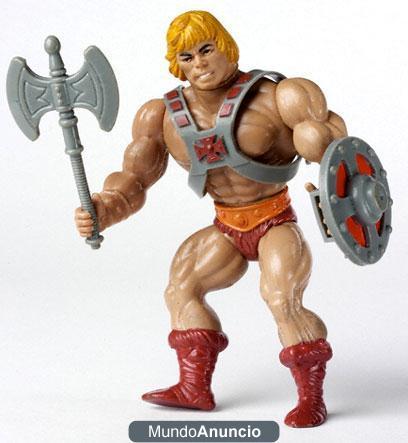 Compro He-Man,muñecos Masters del universo