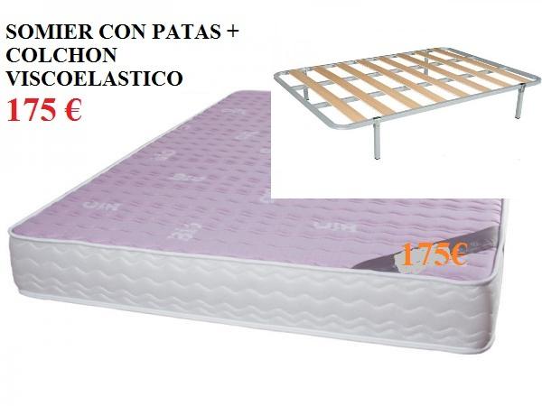 OFERTAS Somieres,y colchones viscoelastico