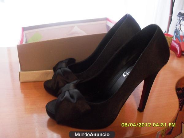 ZAPATOS DE TACÓN NEGRO OFERTÓN!!!