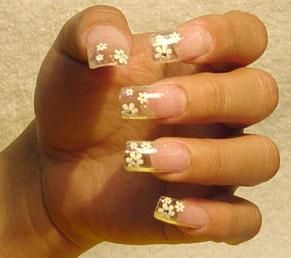 Uñas acrilicas para el dia de los enamorados