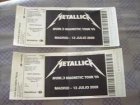 Metallica - 2 entradas para el concierto en Madrid del día 13 - mejor precio | unprecio.es