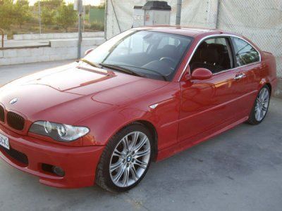 BMW SERIE3  320 COUPE DIESEL ROJO PAK M - MALAGA