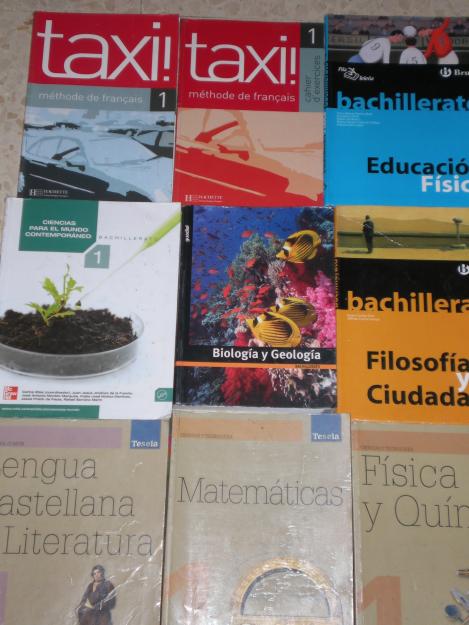 Libros 1º de Bachillerato Salud