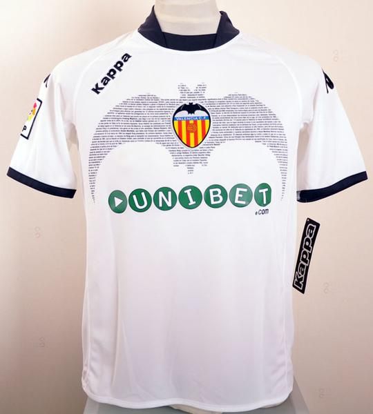 Camisetas VALENCIA CF y otros equipos (OFICIALES)