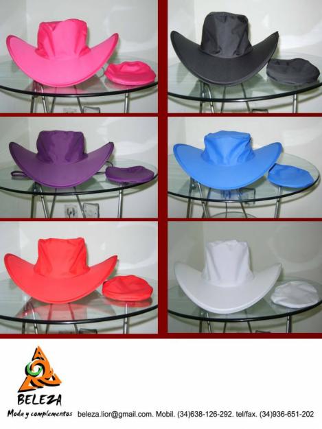 Sombreros plegables