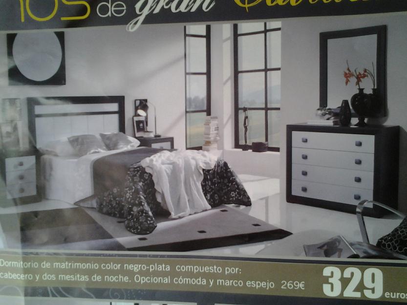 Liquidacion de dormitorio por  exposicion