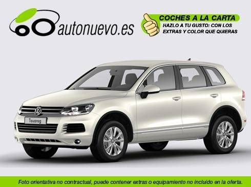 Volkswagen Touareg 3.0V6 Tdi  245cv BlueMotion Technology.Blanco. Nuevo.Nacional. A la Carta.