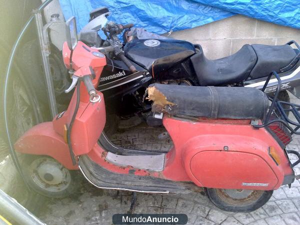 VESPA 125 HISTORICA DEL AÑO 1985.