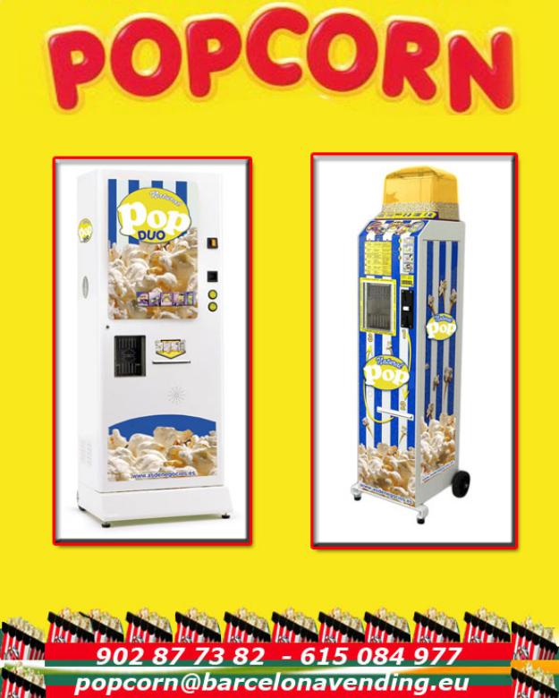 Pop Corn !! Maquines Automàtiques de Crispetes !!