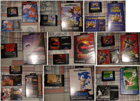 Juegos,megadrive unidad 30 eur!!!