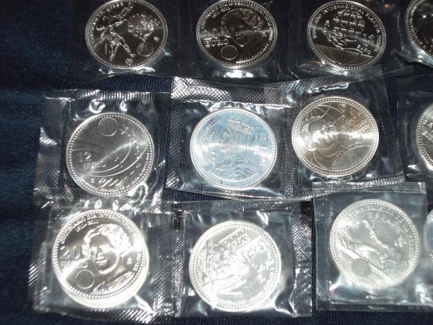 MONEDAS CONMEMORATIVAS DE PLATA