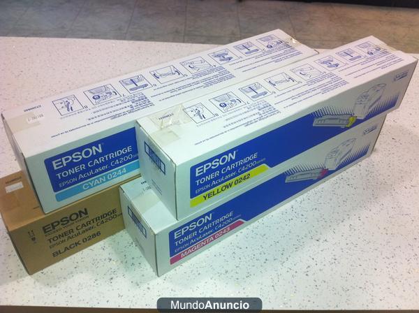 TONER EPSON ACULASER C4200 ORIGINALES