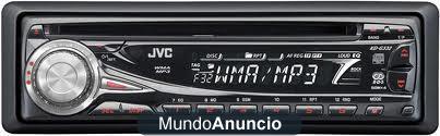 VENDO RADIO/CD/MP3 JVC kd-g332