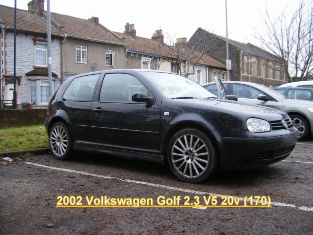 2002 Volkswagen Golf 2.3 V5 20V (170 hp) Highline
