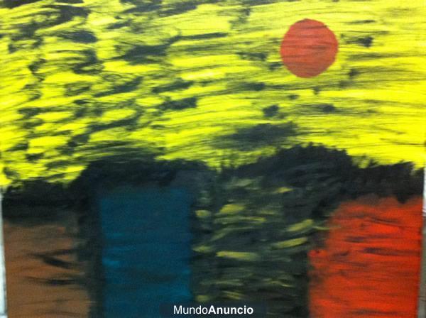 Pintura abstracte - Angel Montes