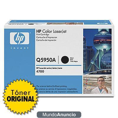 TONER NEGRO HP LASERJET Q5950A - 4700 Serie